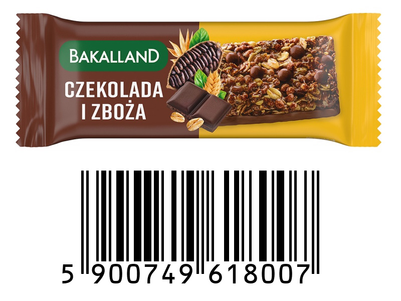 Bakalland Musli Czekolada i Zboża 40g