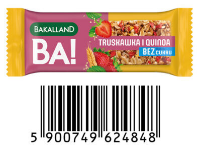 Bakalland Truskawka i Quinoa 30g