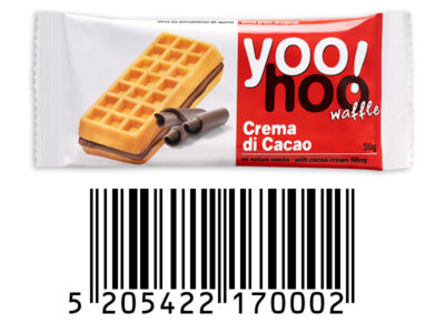 Gofry Yoo Hoo z Kremem Kakaowym 50g