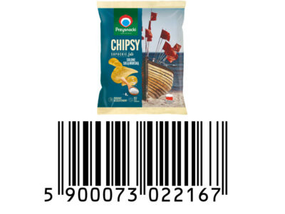 Przysnacki Chipsy Sól Morska 30g