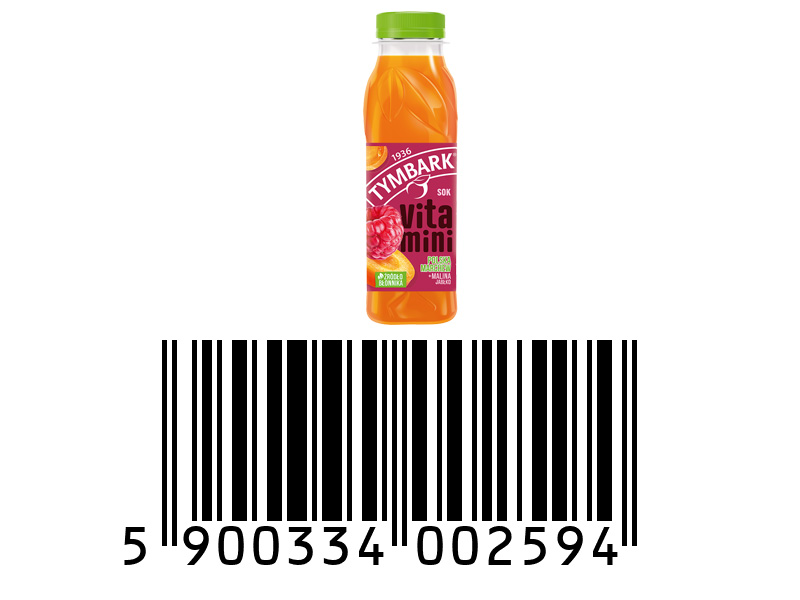 TYMBARK VITAMINI Sok Marchew-Malina-Jabłko 0,3L