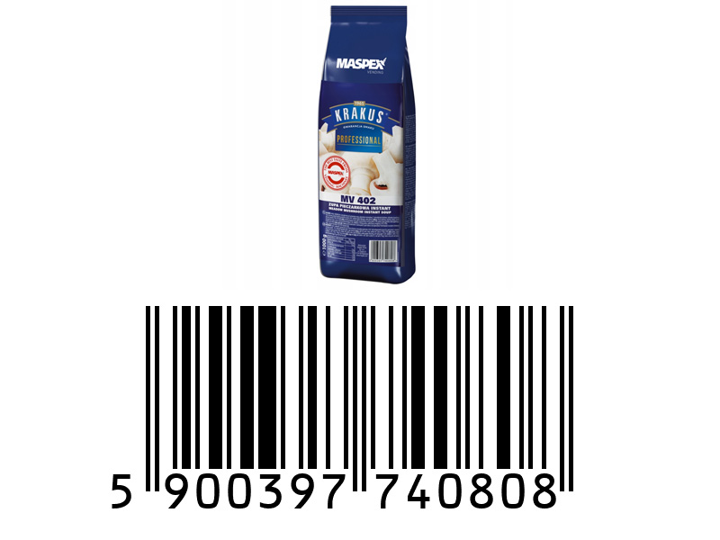 MASPEX Zupa Pieczarkowa KRAKUS 1kg