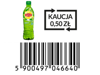 Lipton Green Tea Pet 0,5L - KAUCJA