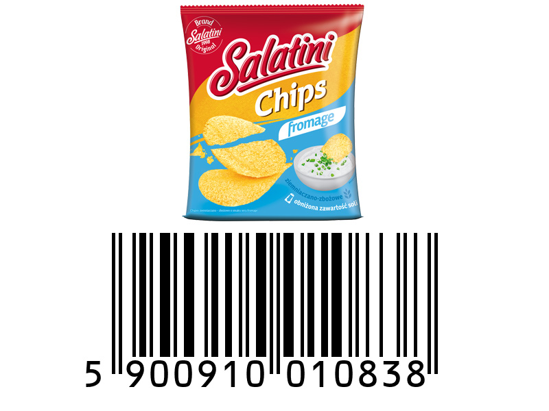 Salatini Chips Fromage 25g