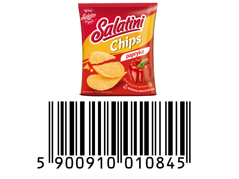 Salatini Chips Papryka 25g