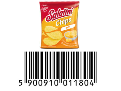 Salatini Chips Ser 25g