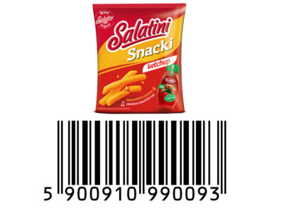 Salatini Snacki Ketchup 25g