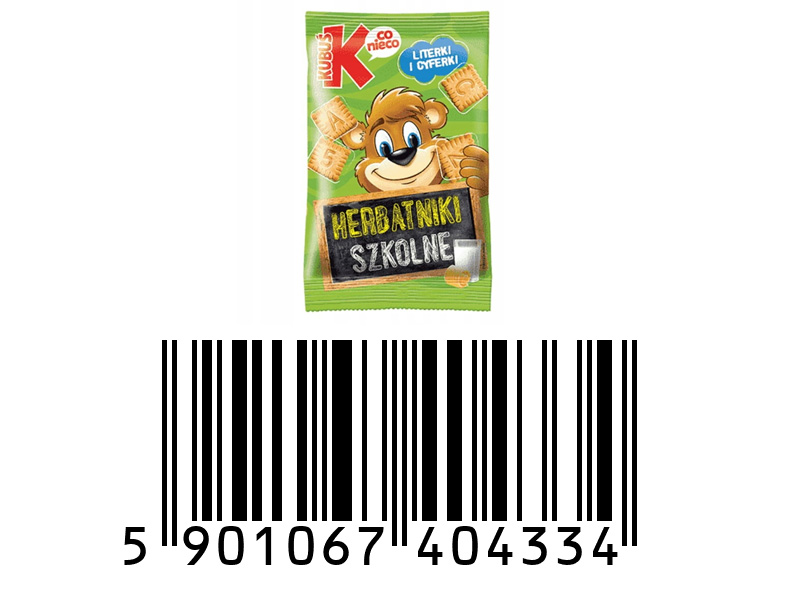 Kubuś Herbatniki Szkolne 30g