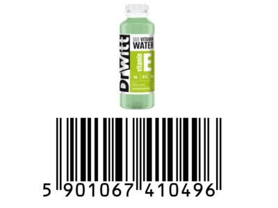 DrWitt ISO vitamin water VIT E zielone jabłko PET 550ml