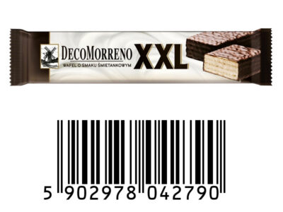 DecoMorreno Wafelek Śmietankowy XXL 50g