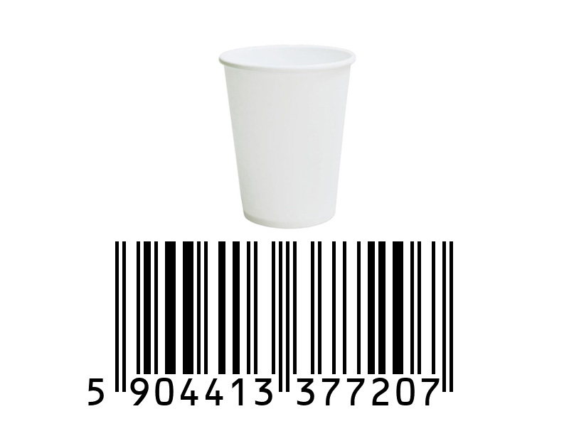 Kubek Papierowy Biały 180 ml B/O/S 50 sztuk w rękawie