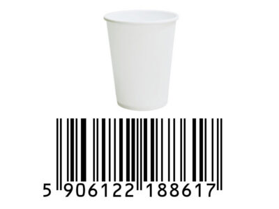 Kubek Papierowy Biały 300 ml B/O/S 50 sztuk w rękawie