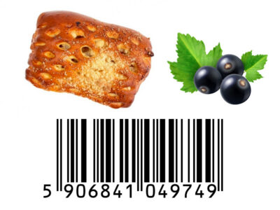 Drożdżówka z Czarną Porzeczką 80g