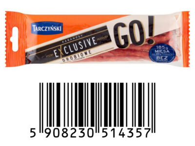 Tarczyński Kabanosy Exclusive Go Drobiowe 50g