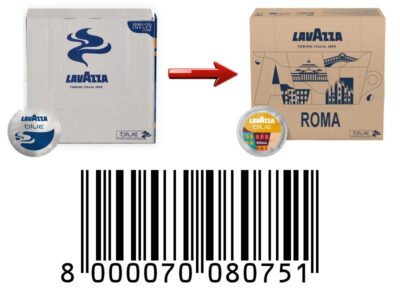 Lavazza Blue TOI Roma Espresso Kapsułki - display 100 szt.