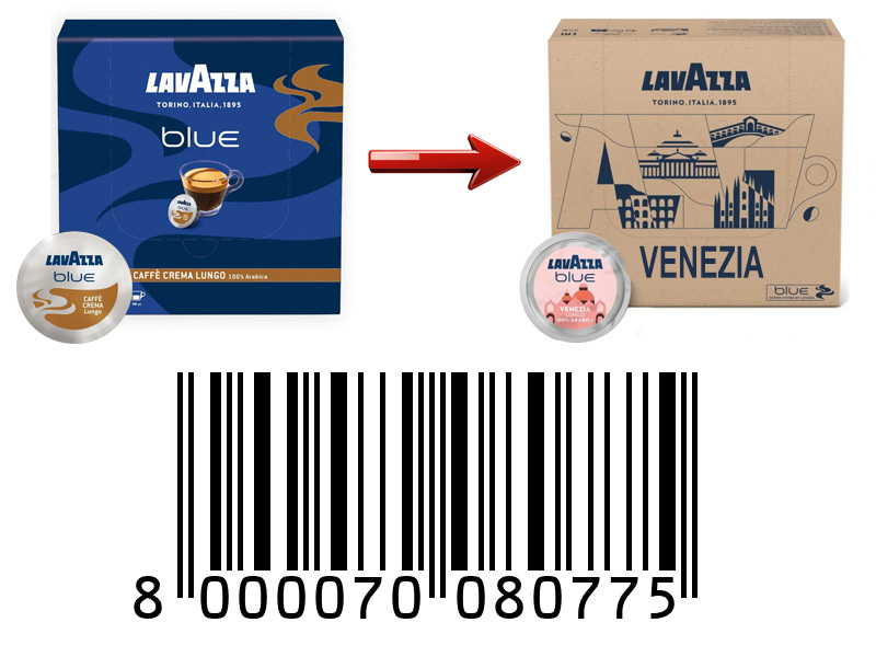 Lavazza Blue TOI Venezia Lungo Kapsułki - display 100 szt.