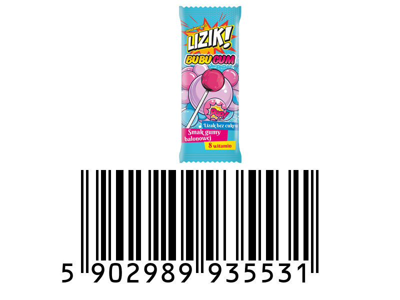 Lizak Lizik! BubuGum 8g