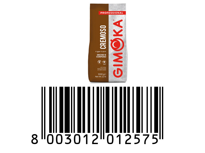 GIMOKA Kawa Ziarnista Cremoso 1kg